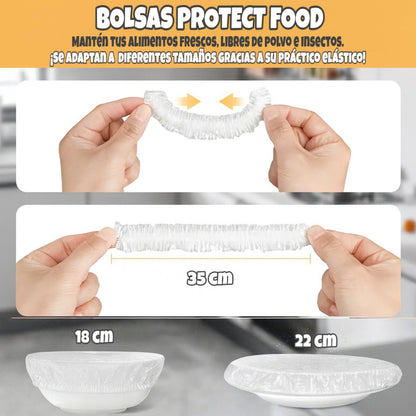BOLSAS PROTECT FOOD (Pack x100)